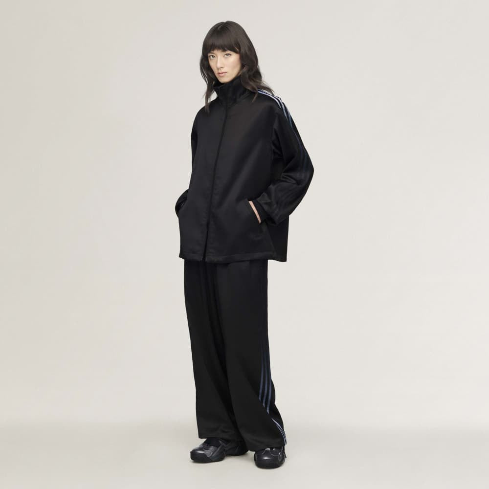Y-3 -ワイスリー】Y-3 SATIN GRADIENT 3 STRIPES TRACK TOP/ BLACK