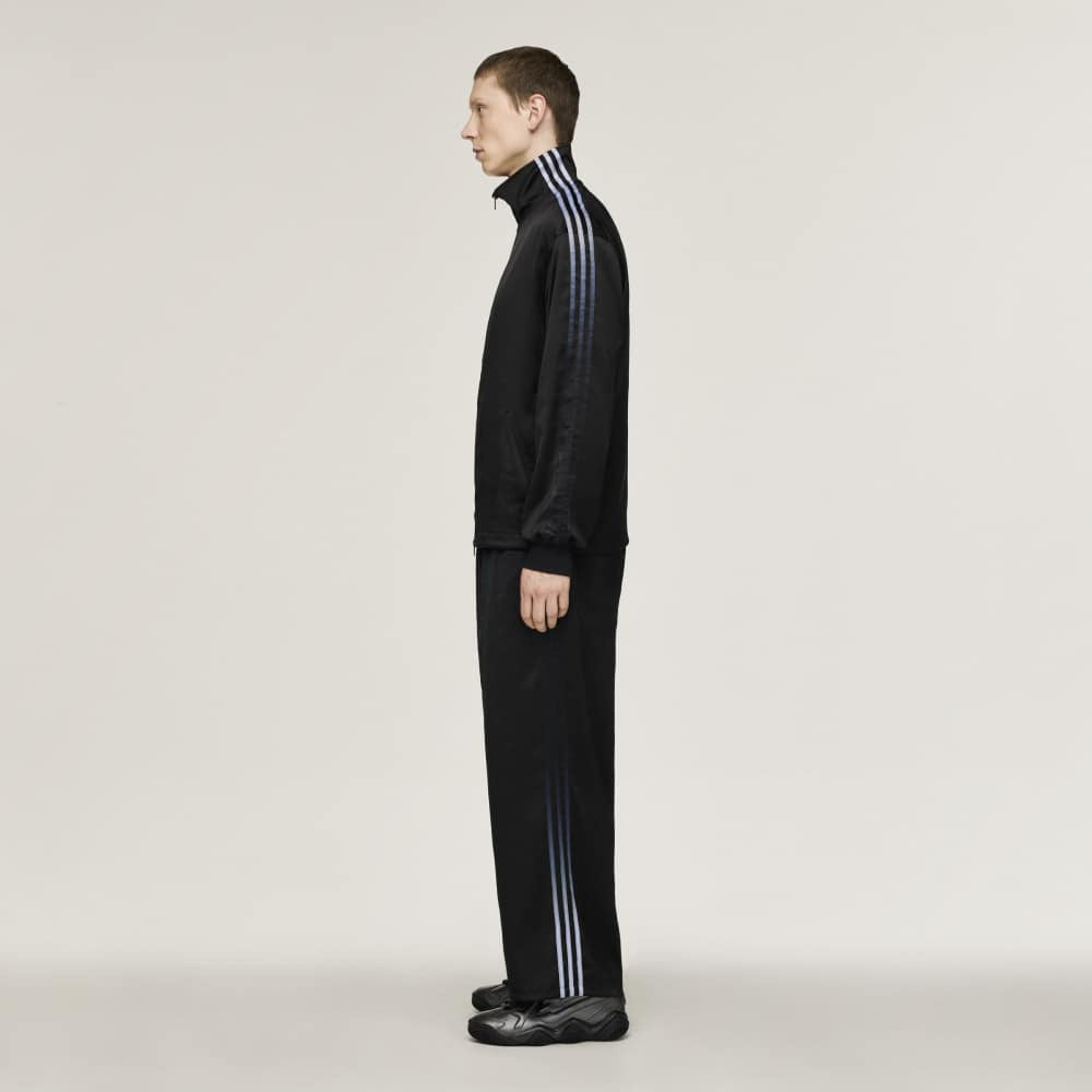 Y-3 -ワイスリー】Y-3 SATIN GRADIENT 3 STRIPES TRACK TOP/ BLACK