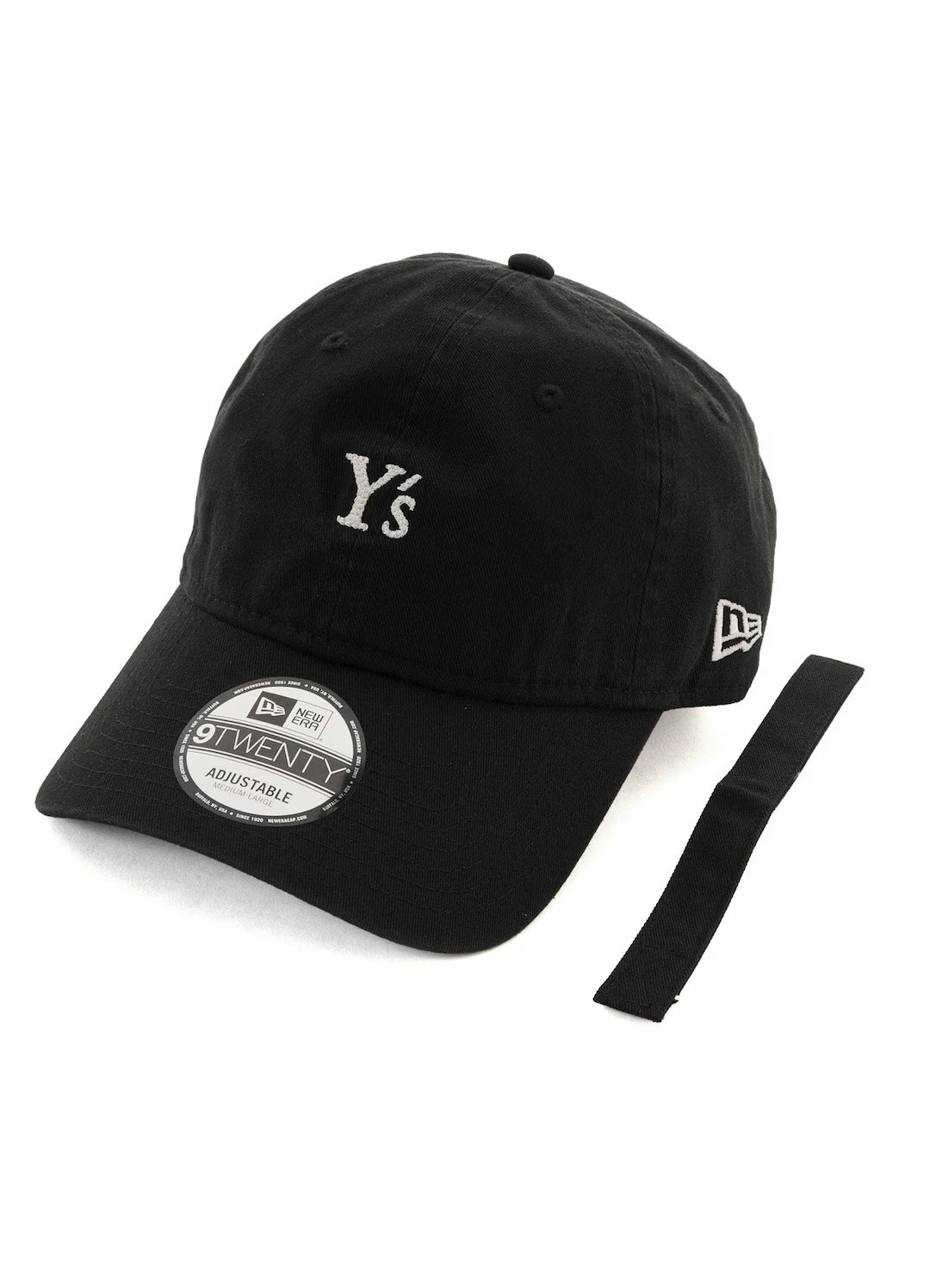 【Y's - ワイズ】Y's × New Era 9TWENTY Y's LOGO CAP / BLACK (キャップ/ブラック)