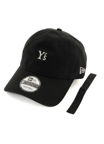 【Y's - ワイズ】Y's × New Era 9TWENTY Y's LOGO CAP / BLACK (キャップ/ブラック)