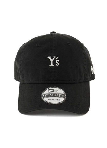 【Y's - ワイズ】Y's × New Era 9TWENTY Y's LOGO CAP / BLACK (キャップ/ブラック)