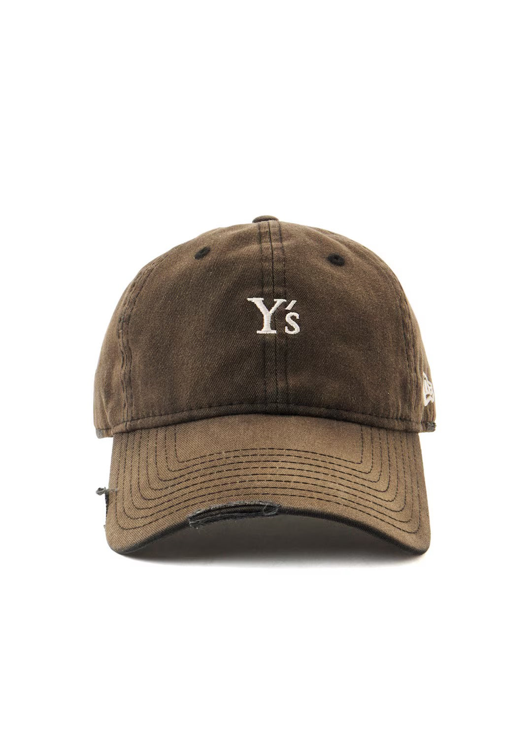 【Y's - ワイズ】Y's × New Era 9TWENTY LONG VISOR Y's LOGO CAP / BLACK (キャップ/ブラック)