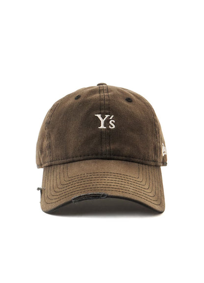 【Y's - ワイズ】Y's × New Era 9TWENTY LONG VISOR Y's LOGO CAP / BLACK (キャップ/ブラック)