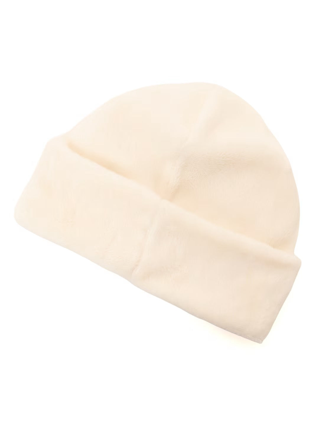 【Y's - ワイズ】Y's × New Era MICRO FUR CUFF KNIT / OFF WHITE (ビーニー/オフホワイト)