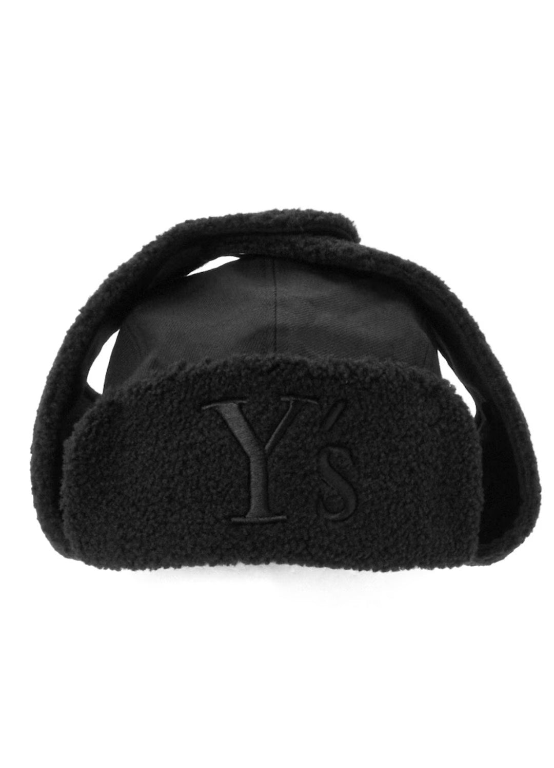 【Y's - ワイズ】Y's × New Era TRAPPER / BLACK (キャップ/ブラック)