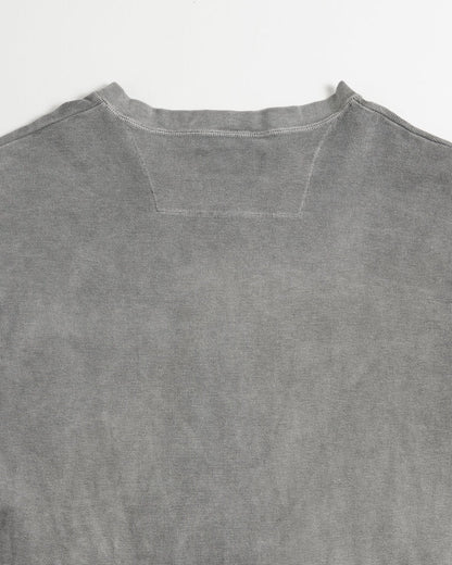 【ANACHRONORM - アナクロノーム】  PIGMENT THERMAL HENLEY NECK L/S T-SHIRTS / DUSTY BLACK (Tシャツ/ダスティーブラック)