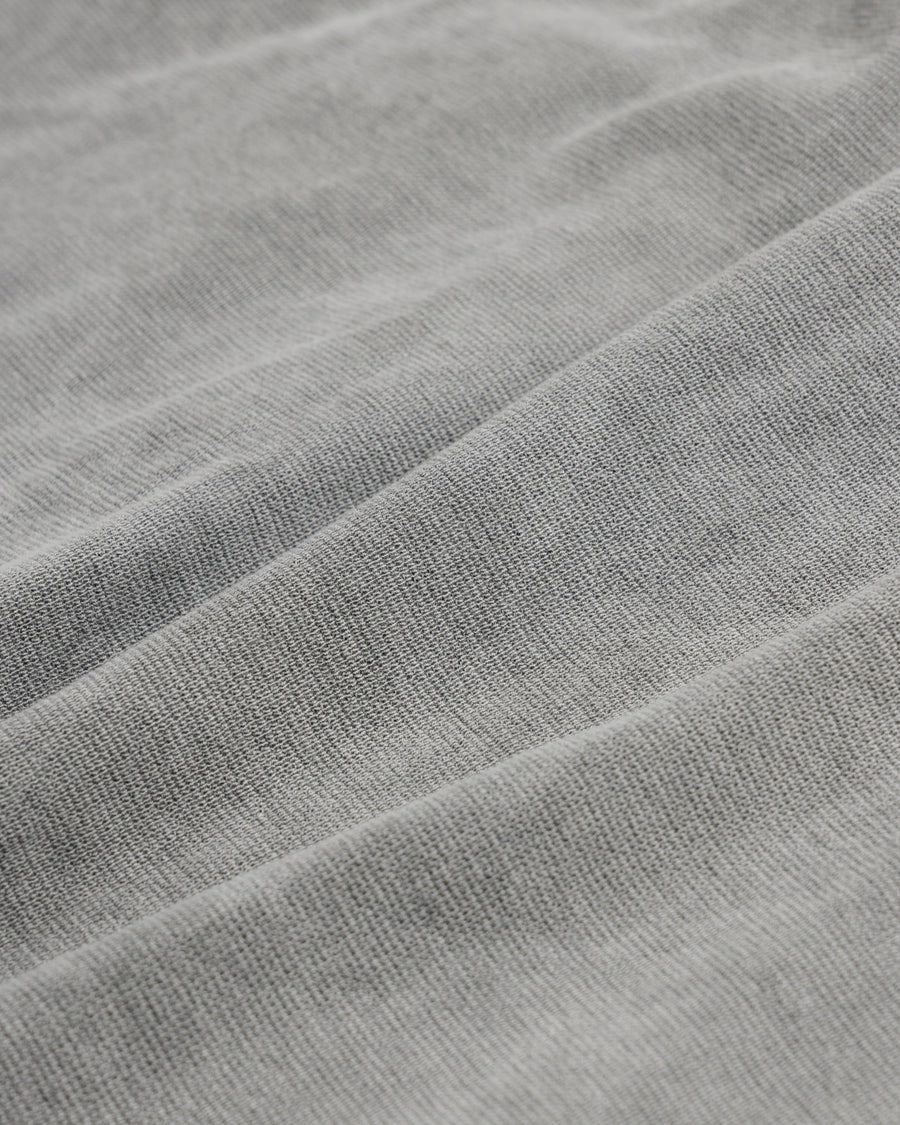 【ANACHRONORM - アナクロノーム】  PIGMENT THERMAL HENLEY NECK L/S T-SHIRTS / DUSTY BLACK (Tシャツ/ダスティーブラック)