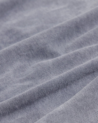 【ANACHRONORM - アナクロノーム】  PIGMENT THERMAL HENLEY NECK L/S T-SHIRTS / DUSTY PURPULE (Tシャツ/ダスティーパープル)