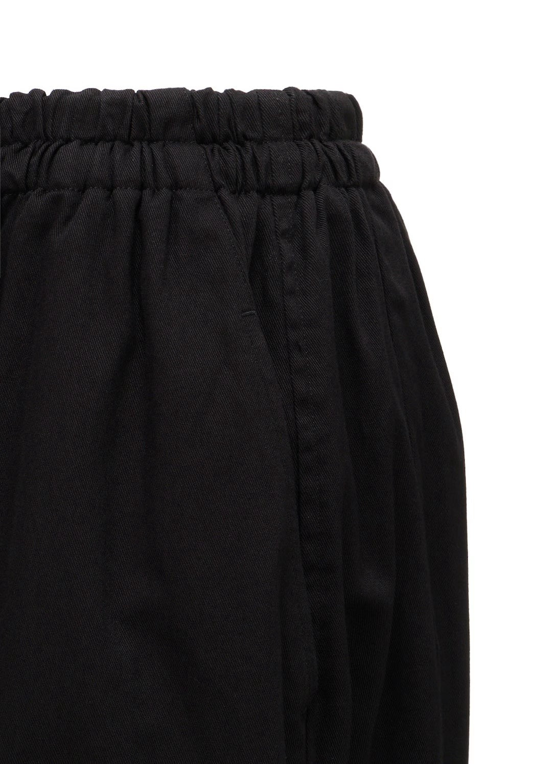 【Y's - ワイズ】Y's BORN PRODUCT DOUBLE GATHER PANTS/ BLACK (パンツ/ブラック)