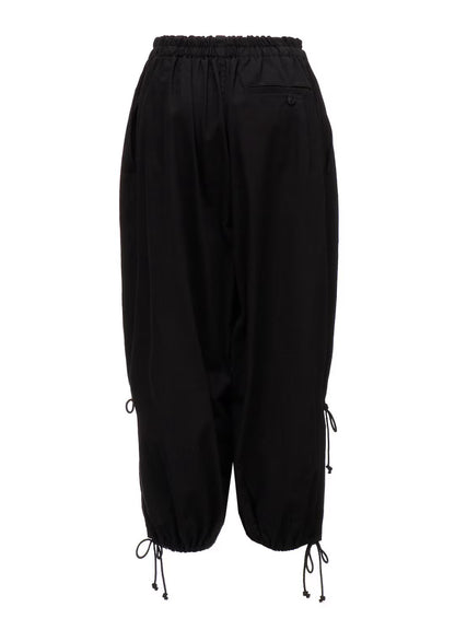 【Y's - ワイズ】Y's BORN PRODUCT DOUBLE GATHER PANTS/ BLACK (パンツ/ブラック)