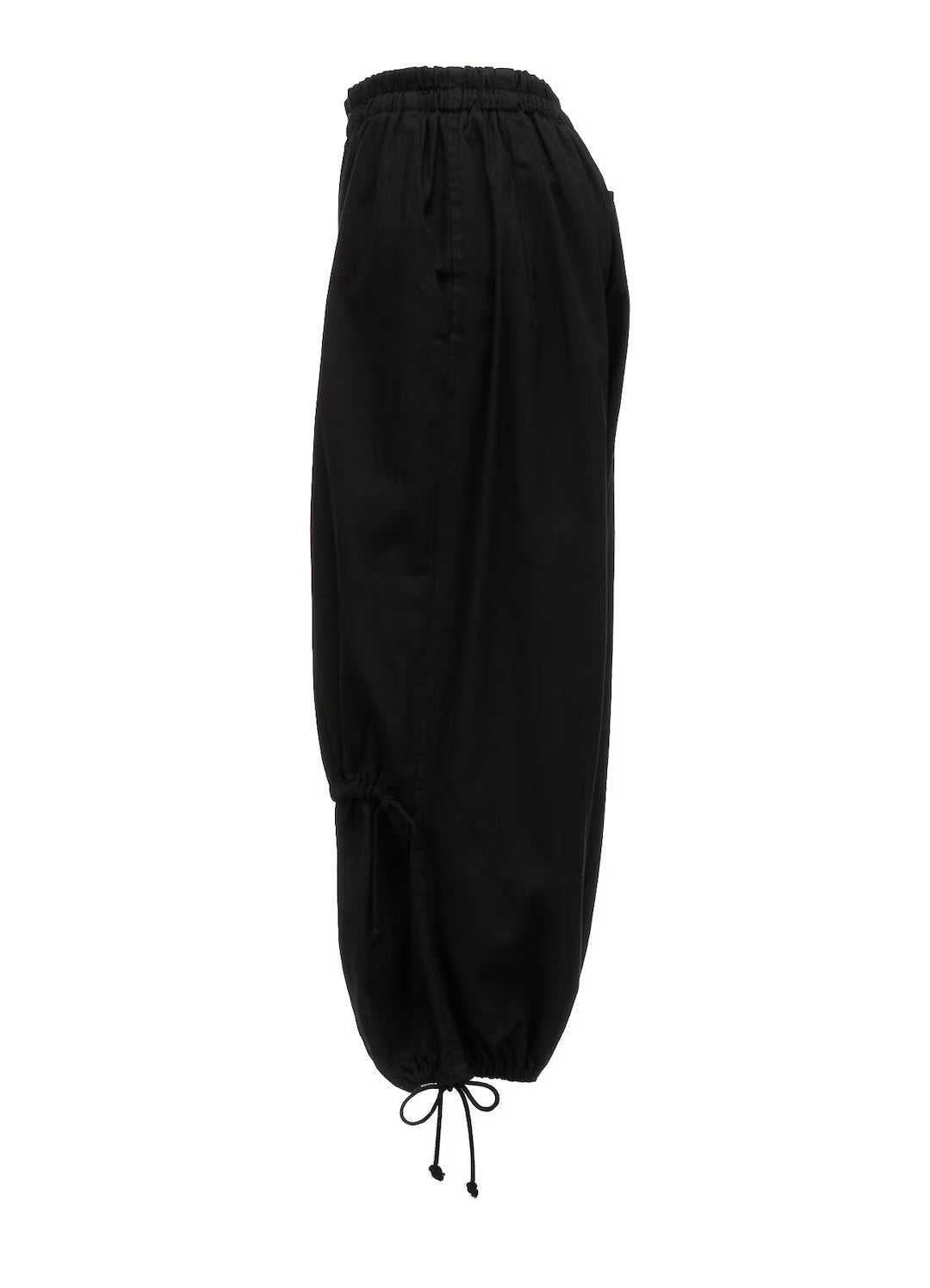 【Y's - ワイズ】Y's BORN PRODUCT DOUBLE GATHER PANTS/ BLACK (パンツ/ブラック)