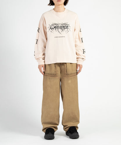 【F/CE.- エフシーイー】 GARMENT DYE WORK TROUSER / Beige (パンツ/ベージュ)