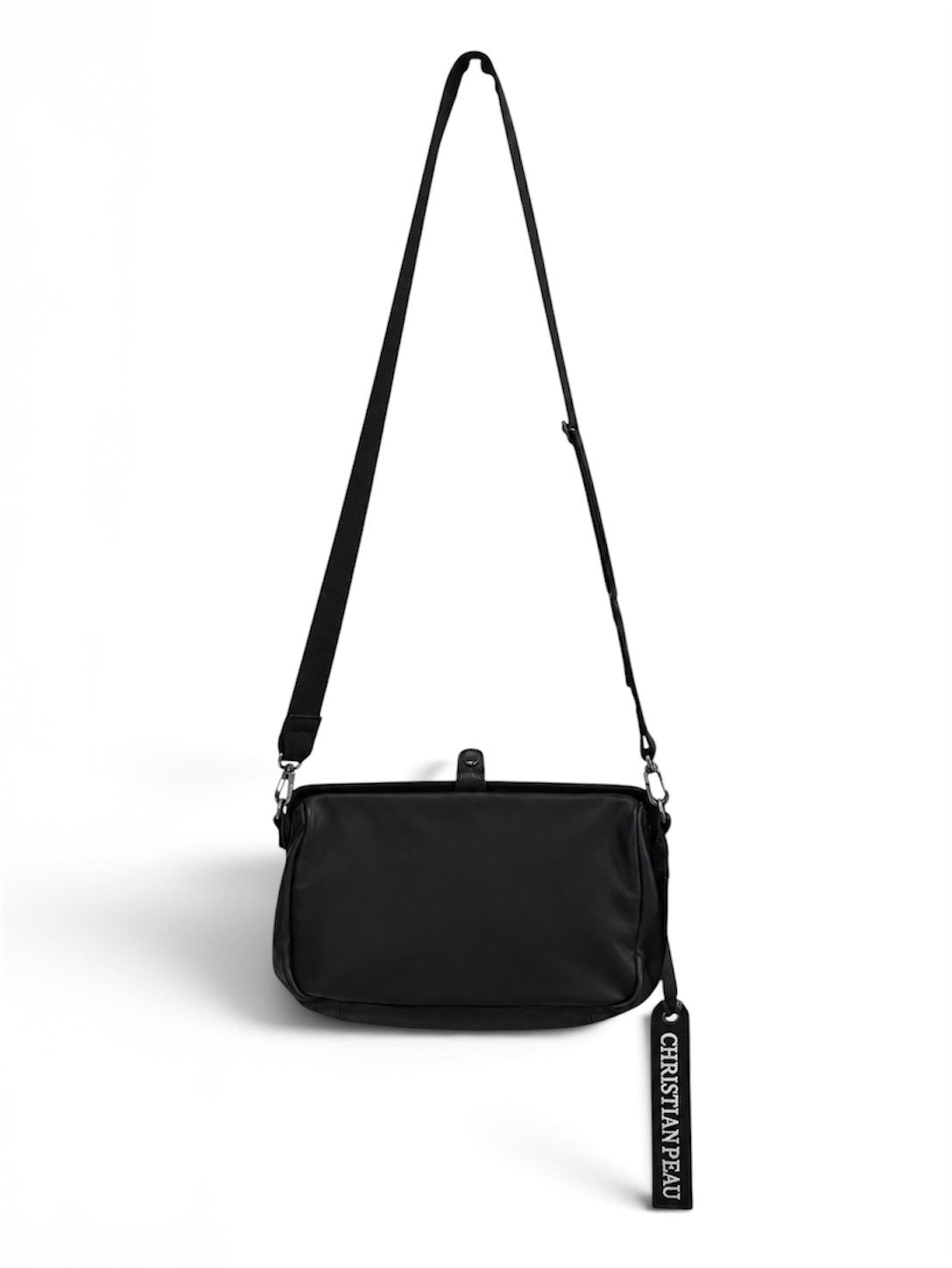 【Christian Peau - クリスチャンポー】06481-2 CP M "Cow Leather"/ BLACK(バッグ/ブラック)