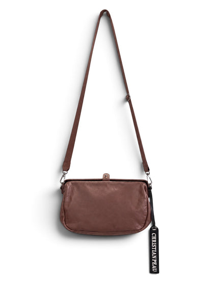 【Christian Peau - クリスチャンポー】06481-2 CP M "Cow Leather"/ DARK BROWN(バック/ダークブラウン)