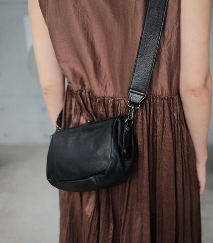 【Christian Peau - クリスチャンポー】06481-2 CP M "Cow Leather"/ BLACK(バッグ/ブラック)