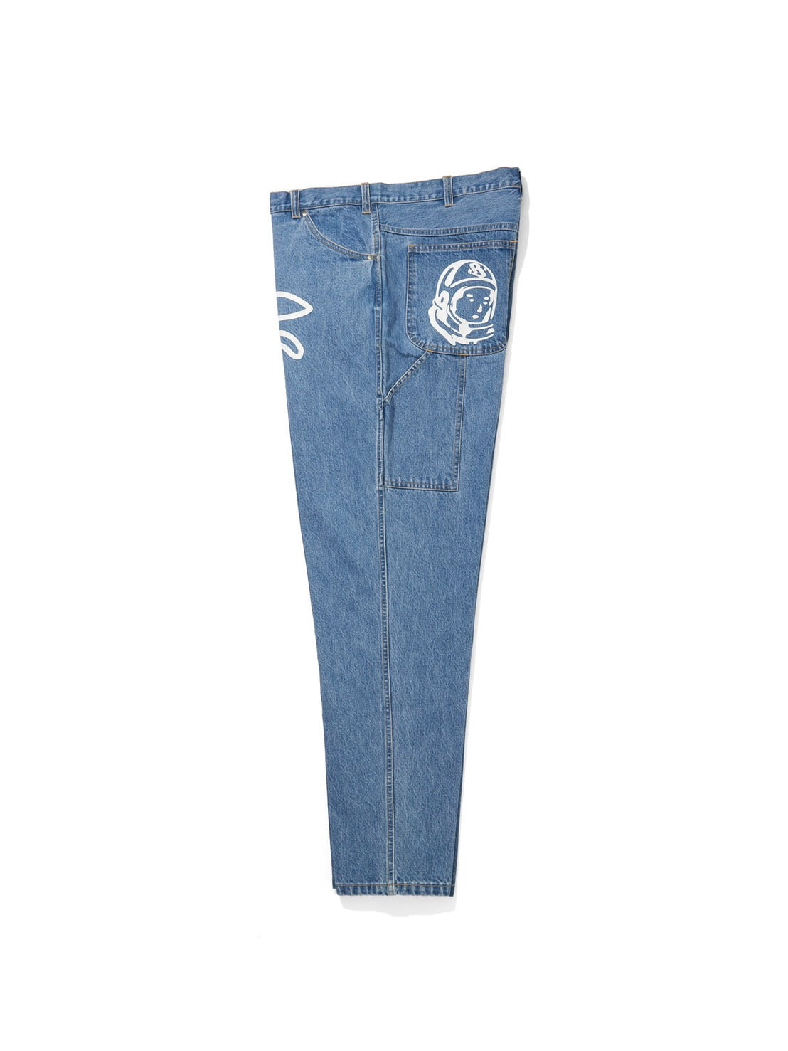 【ICE CREAM - アイスクリーム】TAPERED BAGGY DENIM PANTS RUNNING DOG/BLUE (パンツ/ブルー)