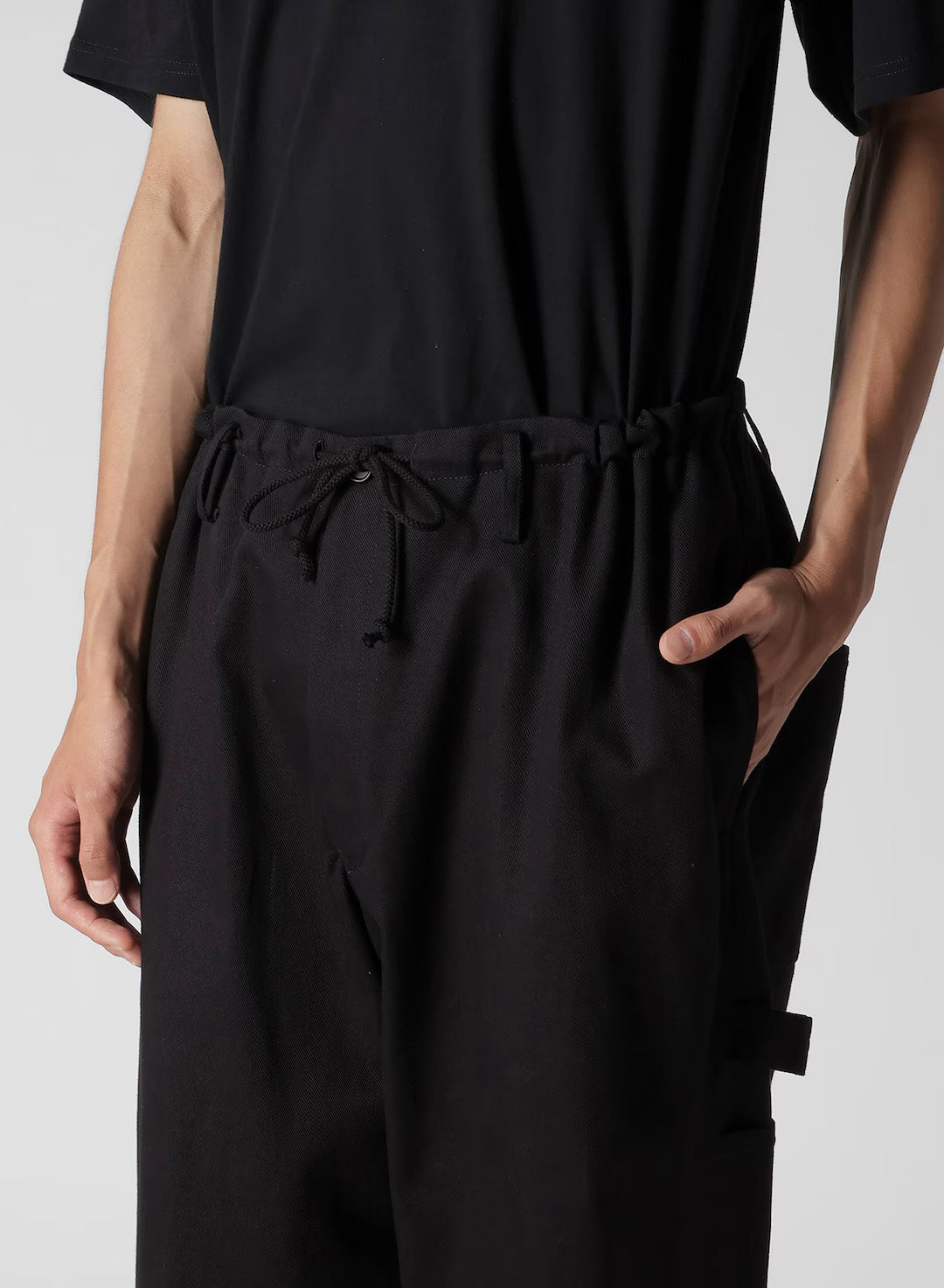 【Y's for men - ワイズフォーメン】10S KATSURAGI PAINTER PANTS(パンツ/ブラック)