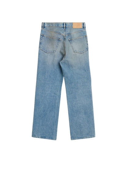 【SUN FLOWER - サンフラワー】Relaxed Boot / Paint Worn(デニムパンツ/ペイントウォーン)