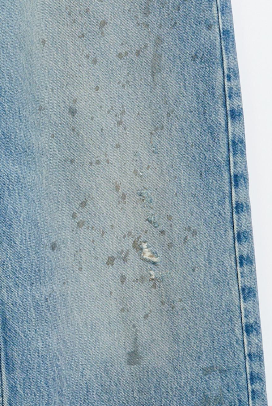 【SUN FLOWER - サンフラワー】Relaxed Boot / Paint Worn(デニムパンツ/ペイントウォーン)