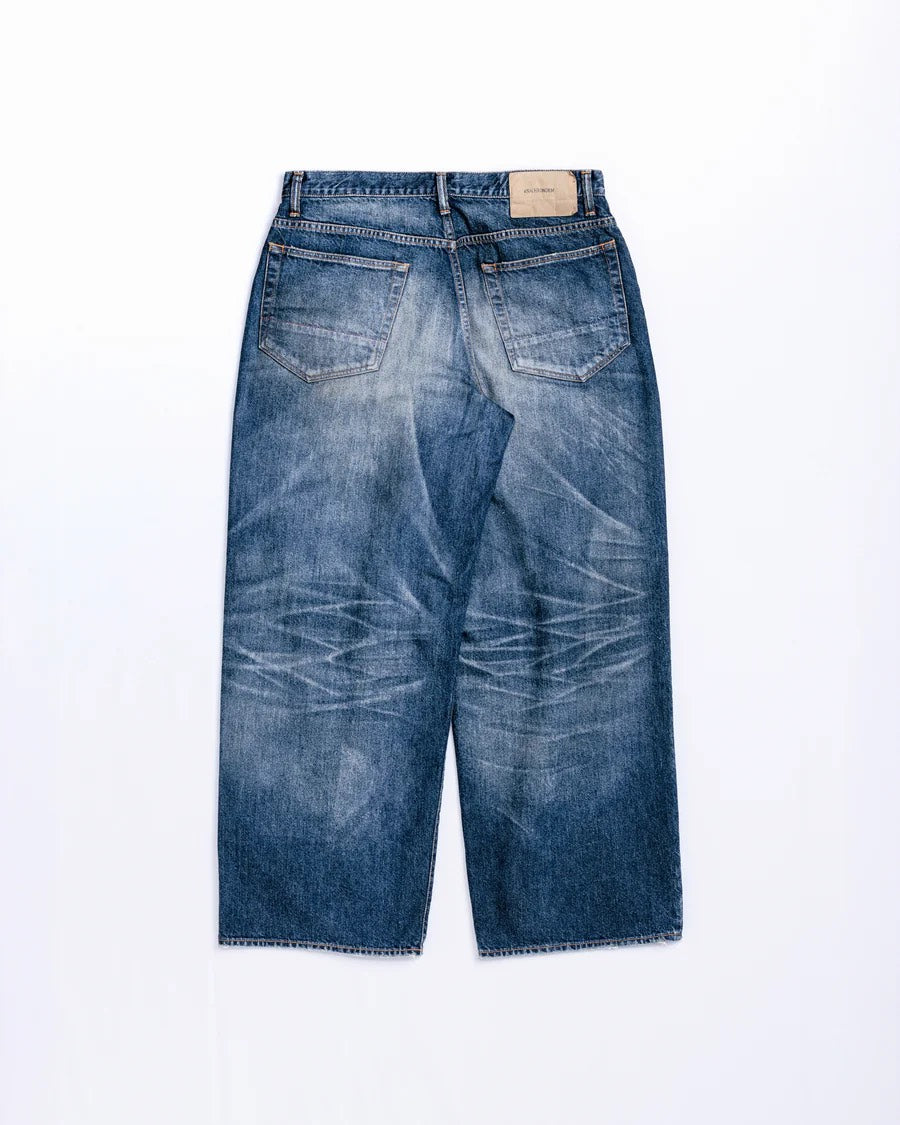 【ANACHRONORM - アナクロノーム】AGING WIDE 5P DENIM PANTS / INDIGO (パンツ/インディゴ)