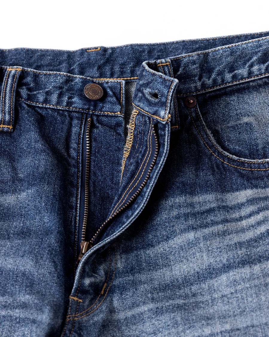 【ANACHRONORM - アナクロノーム】AGING WIDE 5P DENIM PANTS / INDIGO (パンツ/インディゴ)