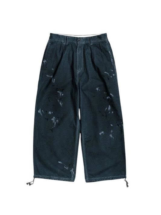 【ANACHRONORM - アナクロノーム】DIRTWORK WIDE CHINO TROUSERS / CHARCOAL (パンツ/チャコール)