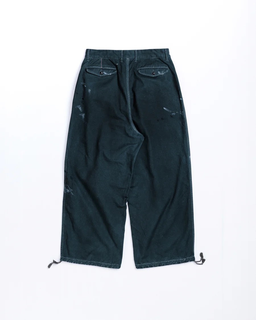 【ANACHRONORM - アナクロノーム】DIRTWORK WIDE CHINO TROUSERS / CHARCOAL (パンツ/チャコール)