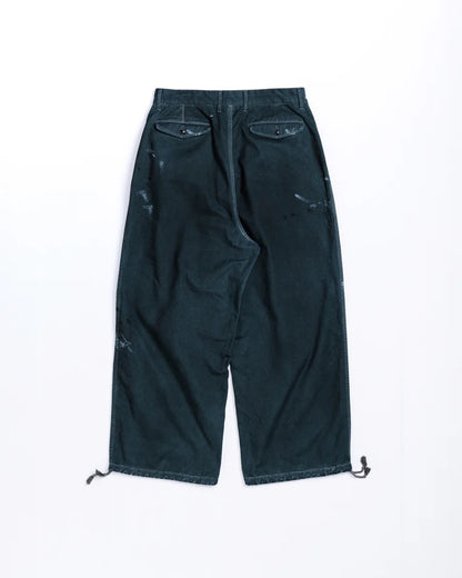 【ANACHRONORM - アナクロノーム】DIRTWORK WIDE CHINO TROUSERS / CHARCOAL (パンツ/チャコール)