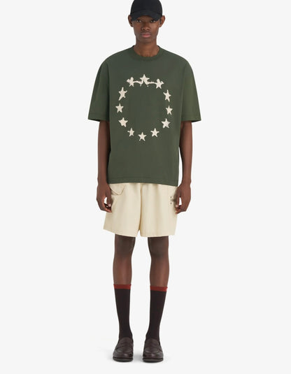 【Études studio - エチュード スタジオ】 Relax T-Shirt Europa Graph/ Dark Green (Tシャツ/ダークグリーン)
