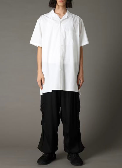 【Ground Y - グラウンドワイ】COTTON BROAD SLIM FIT SHIRT / WHITE(シャツ/ホワイト)