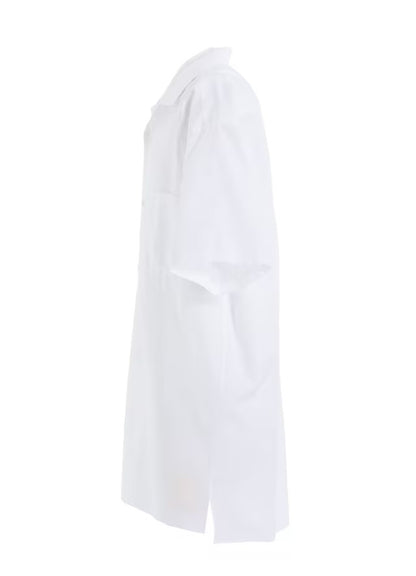 【Ground Y - グラウンドワイ】COTTON BROAD SLIM FIT SHIRT / WHITE(シャツ/ホワイト)