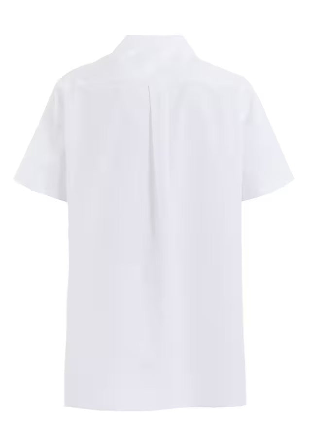 【Ground Y - グラウンドワイ】COTTON BROAD SLIM FIT SHIRT / WHITE(シャツ/ホワイト)