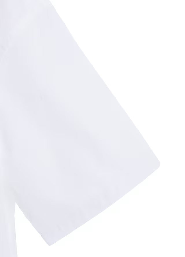 【Ground Y - グラウンドワイ】COTTON BROAD SLIM FIT SHIRT / WHITE(シャツ/ホワイト)