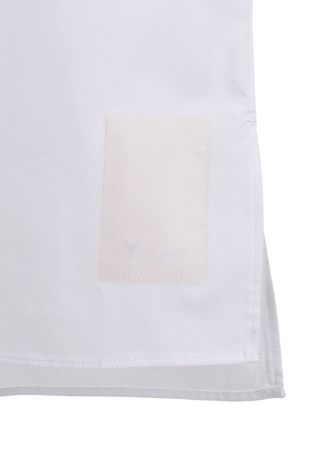 【Ground Y - グラウンドワイ】COTTON BROAD SLIM FIT SHIRT / WHITE(シャツ/ホワイト)