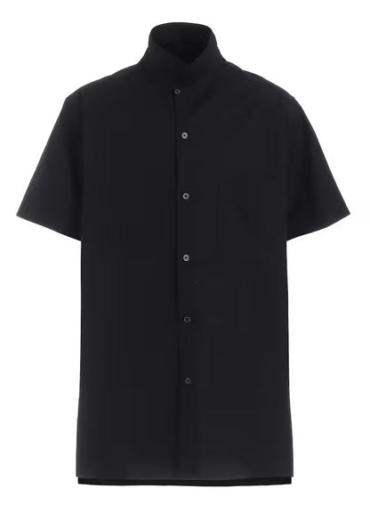 【Ground Y - グラウンドワイ】COTTON BROAD SLIM FIT SHIRT / BLACK(シャツ/ブラック)
