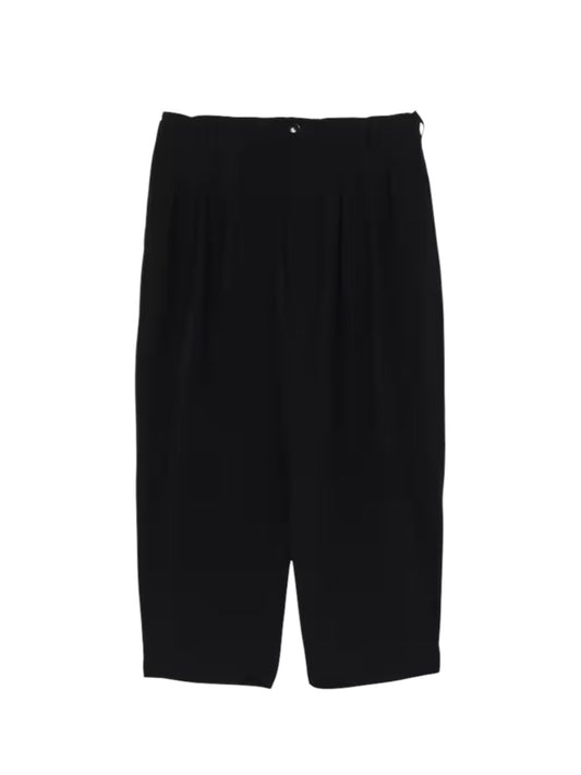【Ground Y - グラウンドワイ】CREPE DE CHINE 12-TUCK PANTS/BLACK(パンツ/ブラック)
