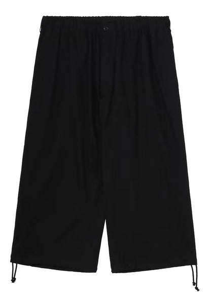 【Ground Y - グラウンドワイ】COTTON GABARDINE BALLOON PANTS/BLACK(パンツ/ブラック)