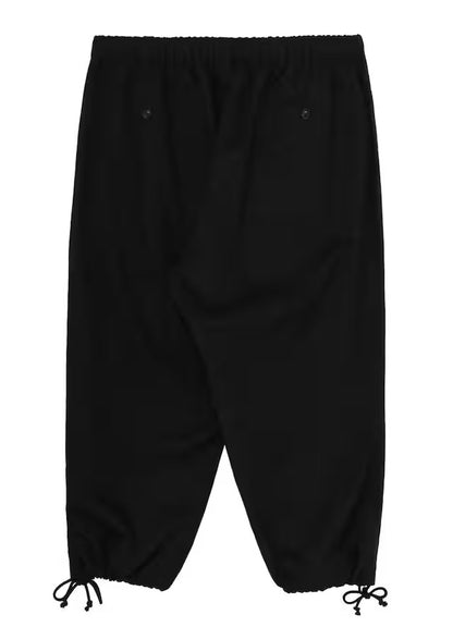 【Ground Y - グラウンドワイ】COTTON GABARDINE BALLOON PANTS/BLACK(パンツ/ブラック)
