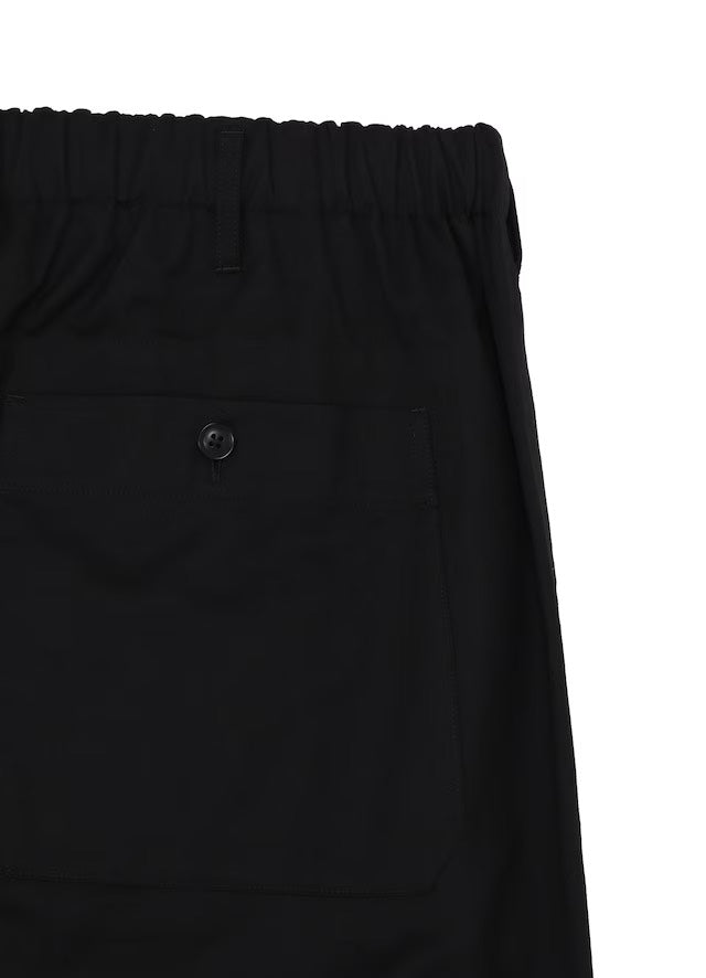 【Ground Y - グラウンドワイ】COTTON GABARDINE BALLOON PANTS/BLACK(パンツ/ブラック)