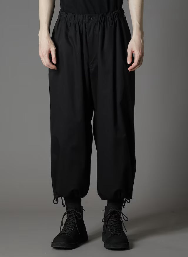 Ground Y - グラウンドワイ】COTTON GABARDINE BALLOON PANTS/BLACK
