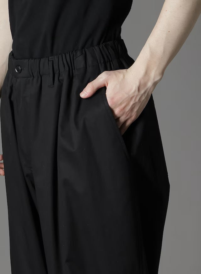 Ground Y - グラウンドワイ】COTTON GABARDINE BALLOON PANTS/BLACK