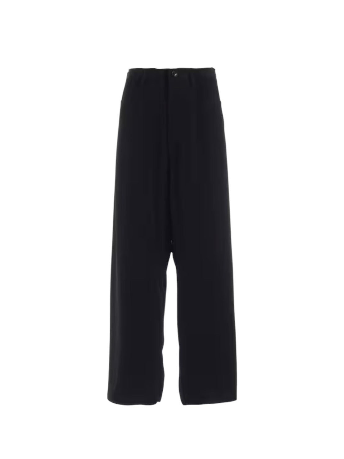 【Y's - ワイズ】TA/PE CREPE DE CHINE LONG STRAIGHT PANTS / BLACK (パンツ/ブラック)