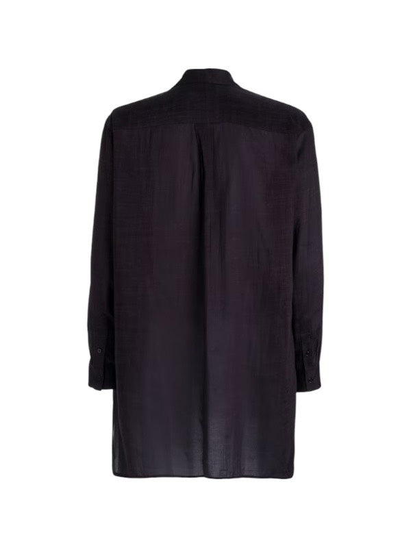 【Y's for men-ワイズフォーメン】SKULL PRINT SHIRT TYPE 2 (シャツ/ブラック)