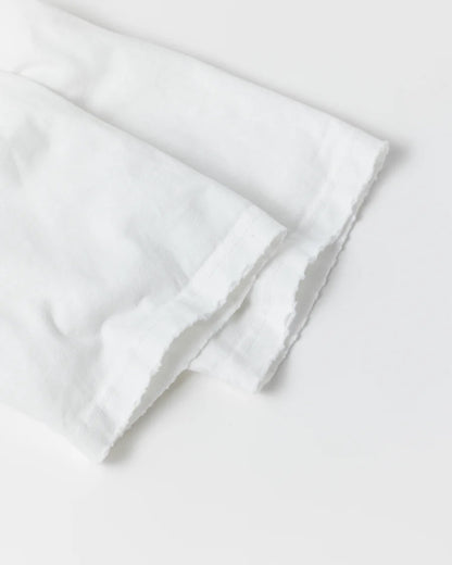 【ANACHRONORM - アナクロノーム】DAMAGED EMB S/S T-S / WHITE (Tシャツ/ホワイト)