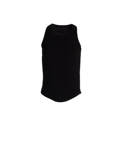 【LIMI feu - リミフゥ】C/ RIB LAYERED CARDIGAN T / BLACK (カーディガン/ブラック)