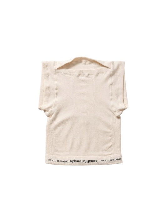 【beautiful people - ビューティフルピープル】WACOAL MEN ÷ bp boxer tops / ECRU (ノースリーブ/エクリュ)