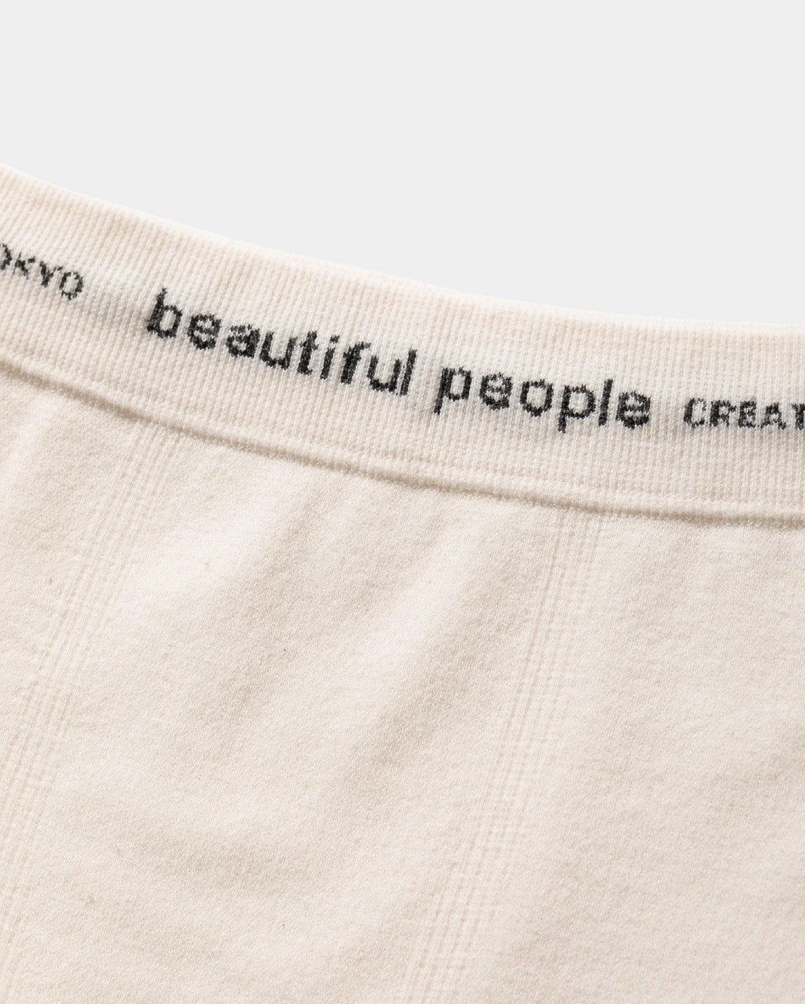 【beautiful people - ビューティフルピープル】WACOAL MEN÷bp boxer pants / ECRU (パンツ/エクリュ)