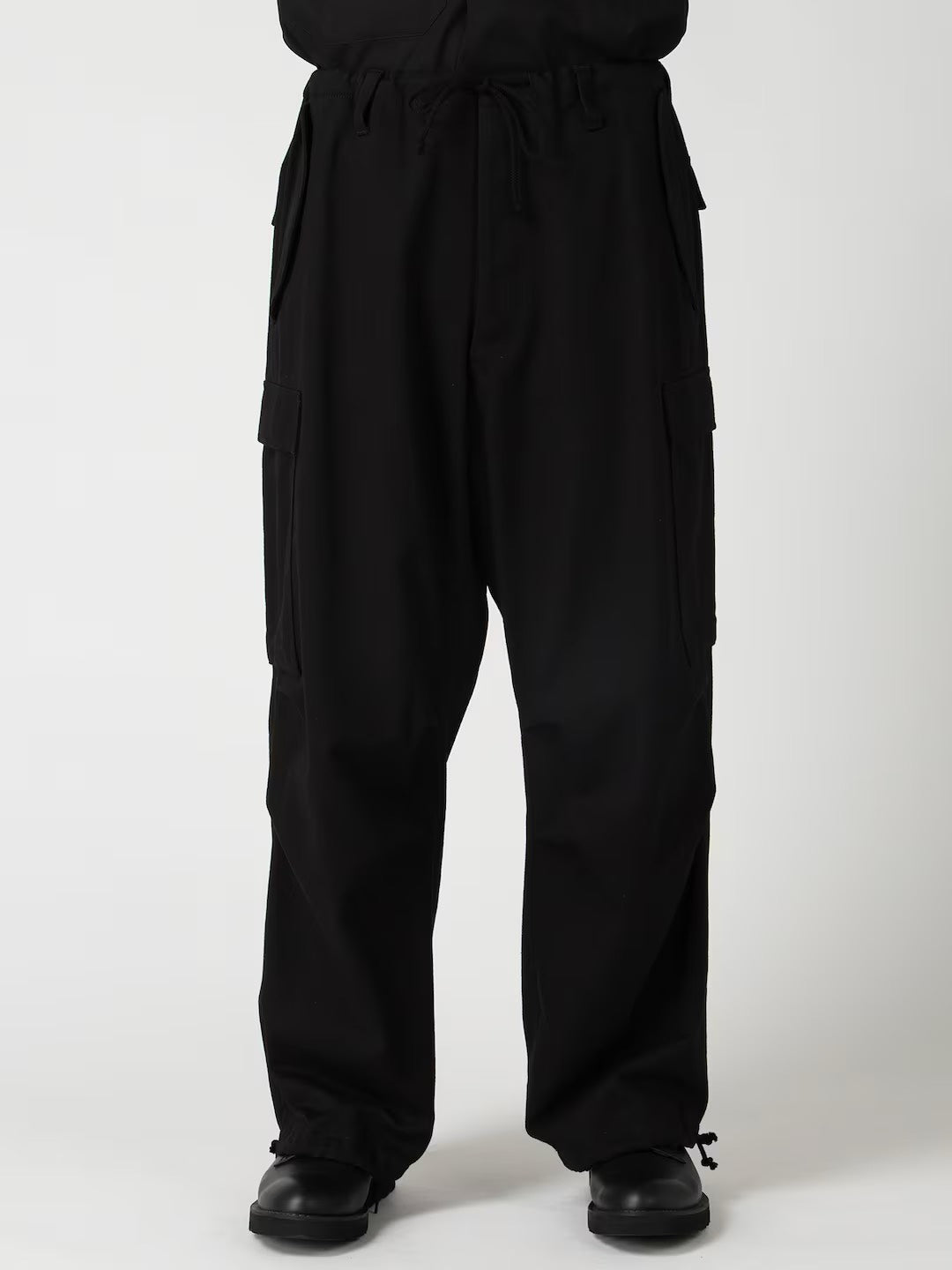 Y's ワイズ ワークパンツ カーゴパンツ 黒 ブラック Y's for men-ワイズフォーメン】KATSURAGI CARGO PANTS / BLACK(パンツ