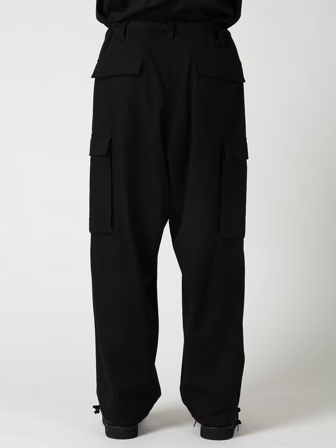 Y's ワイズ ワークパンツ カーゴパンツ 黒 ブラック Y's for men-ワイズフォーメン】KATSURAGI CARGO PANTS / BLACK(パンツ