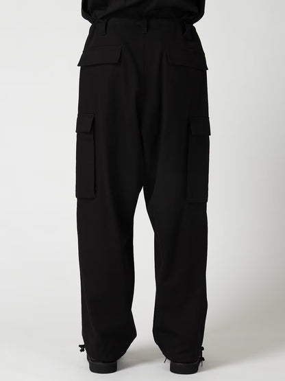 【Y's for men-ワイズフォーメン】KATSURAGI CARGO PANTS / BLACK(パンツ/ブラック)